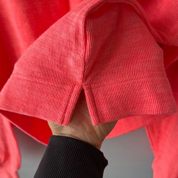 Aerie Bright Neon Pink Sweatshirt - Picture 6 of 8